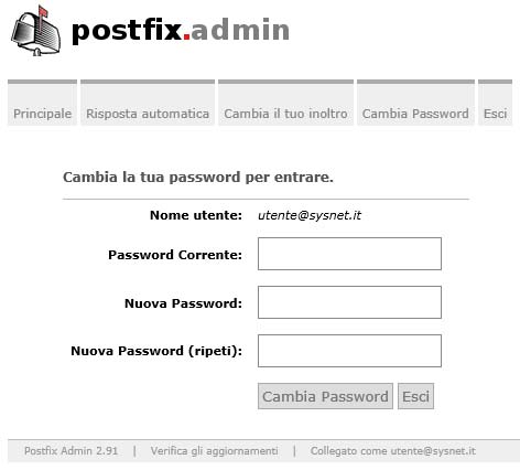 Assistenza password 03